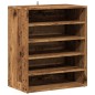 vidaXL Schuhregal Altholz-Optik 60x35x70 cm Holzwerkstoff vidaXL Schuhregal Altholz-Optik 60x35x70 cm Holzwerkstoff