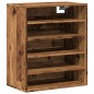 vidaXL Schuhregal Altholz-Optik 60x35x70 cm Holzwerkstoff vidaXL Schuhregal Altholz-Optik 60x35x70 cm Holzwerkstoff