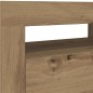 vidaXL TV-Schrank mit LED Artisan-Eiche 120x35x40 cm Holzwerkstoff vidaXL TV-Schrank mit LED Artisan-Eiche 120x35x40 cm Holzwerkstoff