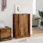 vidaXL Schuhschrank Altholz-Optik 60x35x92 cm Holzwerkstoff vidaXL Schuhschrank Altholz-Optik 60x35x92 cm Holzwerkstoff