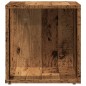 vidaXL Beistelltisch Altholz-Optik 33x33x34 cm Holzwerkstoff vidaXL Beistelltisch Altholz-Optik 33x33x34 cm Holzwerkstoff
