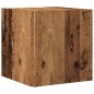 vidaXL Beistelltisch Altholz-Optik 33x33x34 cm Holzwerkstoff vidaXL Beistelltisch Altholz-Optik 33x33x34 cm Holzwerkstoff