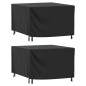 vidaXL Gartenmöbel-Abdeckungen 2 Stk. Schwarz 113x113x73cm Wasserdicht vidaXL Gartenmöbel-Abdeckungen 2 Stk. Schwarz 113x113x73cm Wasserdicht