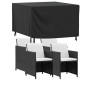 vidaXL Gartenmöbel-Abdeckungen 2 Stk. Schwarz 113x113x73cm Wasserdicht vidaXL Gartenmöbel-Abdeckungen 2 Stk. Schwarz 113x113x73cm Wasserdicht