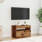 vidaXL TV-Schrank mit LED-Leuchten Altholz-Optik 60x35x40 cm vidaXL TV-Schrank mit LED-Leuchten Altholz-Optik 60x35x40 cm