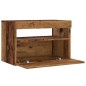 vidaXL TV-Schrank mit LED-Leuchten Altholz-Optik 60x35x40 cm vidaXL TV-Schrank mit LED-Leuchten Altholz-Optik 60x35x40 cm