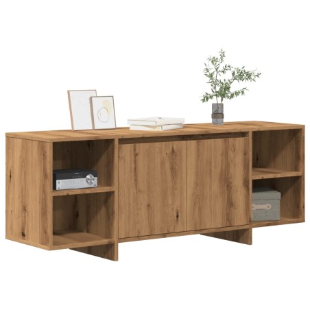 vidaXL TV-Schrank Artisan-Eiche 130x35x50 cm Holzwerkstoff