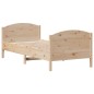 vidaXL Massivholzbett ohne Matratze 75x190 cm Kiefernholz vidaXL Massivholzbett ohne Matratze 75x190 cm Kiefernholz