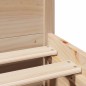 vidaXL Massivholzbett ohne Matratze 75x190 cm Kiefernholz vidaXL Massivholzbett ohne Matratze 75x190 cm Kiefernholz