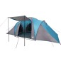 vidaXL Kuppel-Familienzelt 6 Personen Blau Wasserdicht vidaXL Kuppel-Familienzelt 6 Personen Blau Wasserdicht