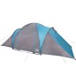 vidaXL Kuppel-Familienzelt 6 Personen Blau Wasserdicht vidaXL Kuppel-Familienzelt 6 Personen Blau Wasserdicht