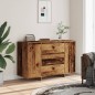 vidaXL Sideboard Altholz-Optik 120x41x75 cm Holzwerkstoff vidaXL Sideboard Altholz-Optik 120x41x75 cm Holzwerkstoff