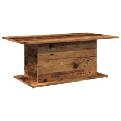 vidaXL Couchtisch Altholz-Optik 102x55,5x40 cm Holzwerkstoff