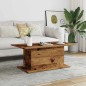 vidaXL Couchtisch Altholz-Optik 102x55,5x40 cm Holzwerkstoff
