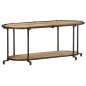 vidaXL TV-Regal 100x42x40 cm Raues Mangoholz vidaXL TV-Regal 100x42x40 cm Raues Mangoholz