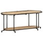 vidaXL TV-Regal 100x42x40 cm Raues Mangoholz vidaXL TV-Regal 100x42x40 cm Raues Mangoholz