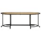 vidaXL Couchtisch 110x55x40 cm Raues Mangoholz vidaXL Couchtisch 110x55x40 cm Raues Mangoholz