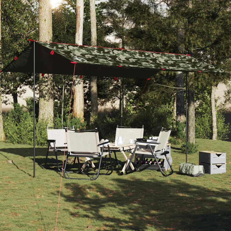 vidaXL Tarp Tarnmuster 506x306 cm Wasserdicht vidaXL Tarp Tarnmuster 506x306 cm Wasserdicht