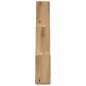 vidaXL Würfelregal Artisan-Eiche 78x15x93 cm Holzwerkstoff