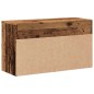 vidaXL Schuhbank Altholz-Optik 80x30x45 cm Holzwerkstoff vidaXL Schuhbank Altholz-Optik 80x30x45 cm Holzwerkstoff