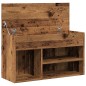 vidaXL Schuhbank Altholz-Optik 80x30x45 cm Holzwerkstoff vidaXL Schuhbank Altholz-Optik 80x30x45 cm Holzwerkstoff