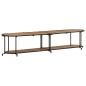 vidaXL TV-Regal 200x42x40 cm Massivholz Akazie vidaXL TV-Regal 200x42x40 cm Massivholz Akazie