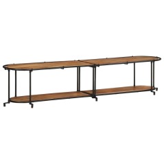 vidaXL TV-Regal 200x42x40 cm Massivholz Akazie