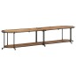 vidaXL TV-Regal 200x42x40 cm Massivholz Akazie vidaXL TV-Regal 200x42x40 cm Massivholz Akazie