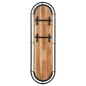 vidaXL Wandgarderoben mit 4 Haken 2 Stk. Massivholz Akazie vidaXL Wandgarderoben mit 4 Haken 2 Stk. Massivholz Akazie