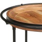 vidaXL Beistelltisch Ø55x83 cm Massivholz Akazie vidaXL Beistelltisch Ø55x83 cm Massivholz Akazie