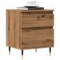 vidaXL Nachttische 2 Stk. Artisan-Eiche 40x35x50 cm Holzwerkstoff