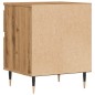 vidaXL Nachttische 2 Stk. Artisan-Eiche 40x35x50 cm Holzwerkstoff