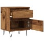 vidaXL Nachttisch Altholz-Optik 40x35x50 cm Holzwerkstoff