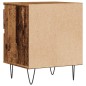 vidaXL Nachttisch Altholz-Optik 40x35x50 cm Holzwerkstoff