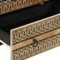 vidaXL Sideboard 60x33,5x75 cm Raues Mangoholz vidaXL Sideboard 60x33,5x75 cm Raues Mangoholz