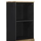 vidaXL Badschrank 38x33,5x160 cm Massivholz Mango