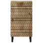 vidaXL Sideboard 40x33,5x75 cm Raues Mangoholz vidaXL Sideboard 40x33,5x75 cm Raues Mangoholz