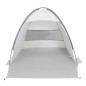 vidaXL Strandzelt 3 Personen Grau Wasserdicht vidaXL Strandzelt 3 Personen Grau Wasserdicht