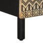 vidaXL Nachttische 2 Stk. Schwarz 40x33,5x46 cm Raues Mangoholz vidaXL Nachttische 2 Stk. Schwarz 40x33,5x46 cm Raues Mangoholz