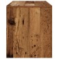 vidaXL TV-Schrank mit LED-Leuchten Altholz-Optik 90x35x40 cm vidaXL TV-Schrank mit LED-Leuchten Altholz-Optik 90x35x40 cm