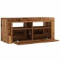 vidaXL TV-Schrank mit LED-Leuchten Altholz-Optik 90x35x40 cm vidaXL TV-Schrank mit LED-Leuchten Altholz-Optik 90x35x40 cm