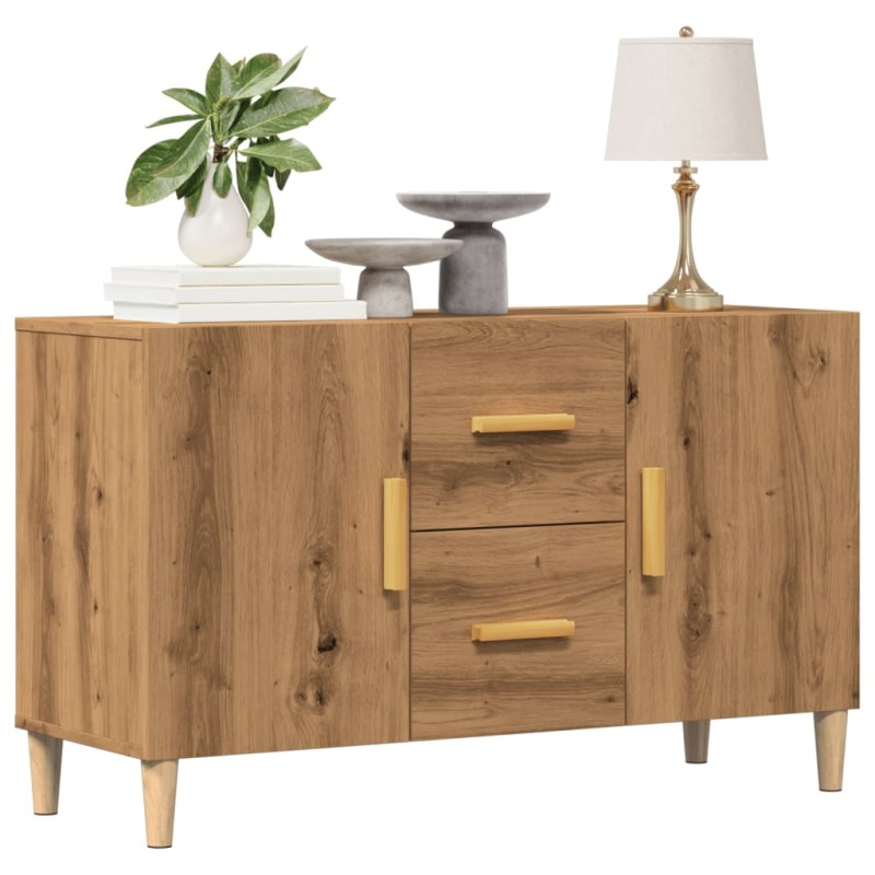 vidaXL Sideboard Artisan-Eiche 100x36x60 cm Holzwerkstoff vidaXL Sideboard Artisan-Eiche 100x36x60 cm Holzwerkstoff