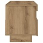 vidaXL TV-Schrank mit LED-Leuchten Artisan-Eiche 100x35x40 cm vidaXL TV-Schrank mit LED-Leuchten Artisan-Eiche 100x35x40 cm