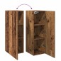 vidaXL TV-Schrank Altholz-Optik 30,5x30x90 cm Holzwerkstoff vidaXL TV-Schrank Altholz-Optik 30,5x30x90 cm Holzwerkstoff