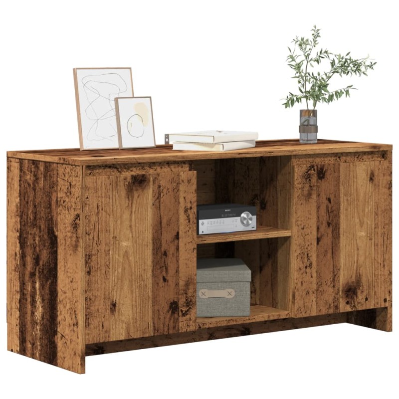 vidaXL TV-Schrank Altholz-Optik 102x37,5x52,5 cm Holzwerkstoff vidaXL TV-Schrank Altholz-Optik 102x37,5x52,5 cm Holzwerkstoff