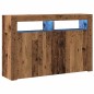 vidaXL Sideboard mit LED-Leuchten Altholz-Optik 115,5x30x75 cm vidaXL Sideboard mit LED-Leuchten Altholz-Optik 115,5x30x75 cm