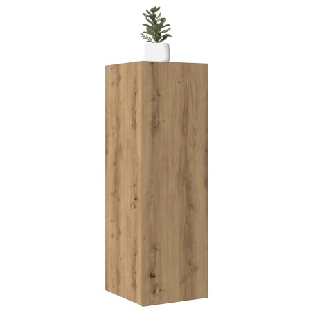vidaXL TV-Schrank Artisan-Eiche 30,5x30x90 cm Holzwerkstoff