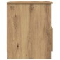 vidaXL Nachttische 2 Stk. Artisan-Eiche 40x40x50 cm Holzwerkstoff