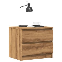 vidaXL Nachttisch Artisan-Eiche 50x40x43,5 cm Holzwerkstoff
