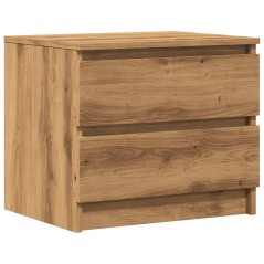 vidaXL Nachttisch Artisan-Eiche 50x40x43,5 cm Holzwerkstoff